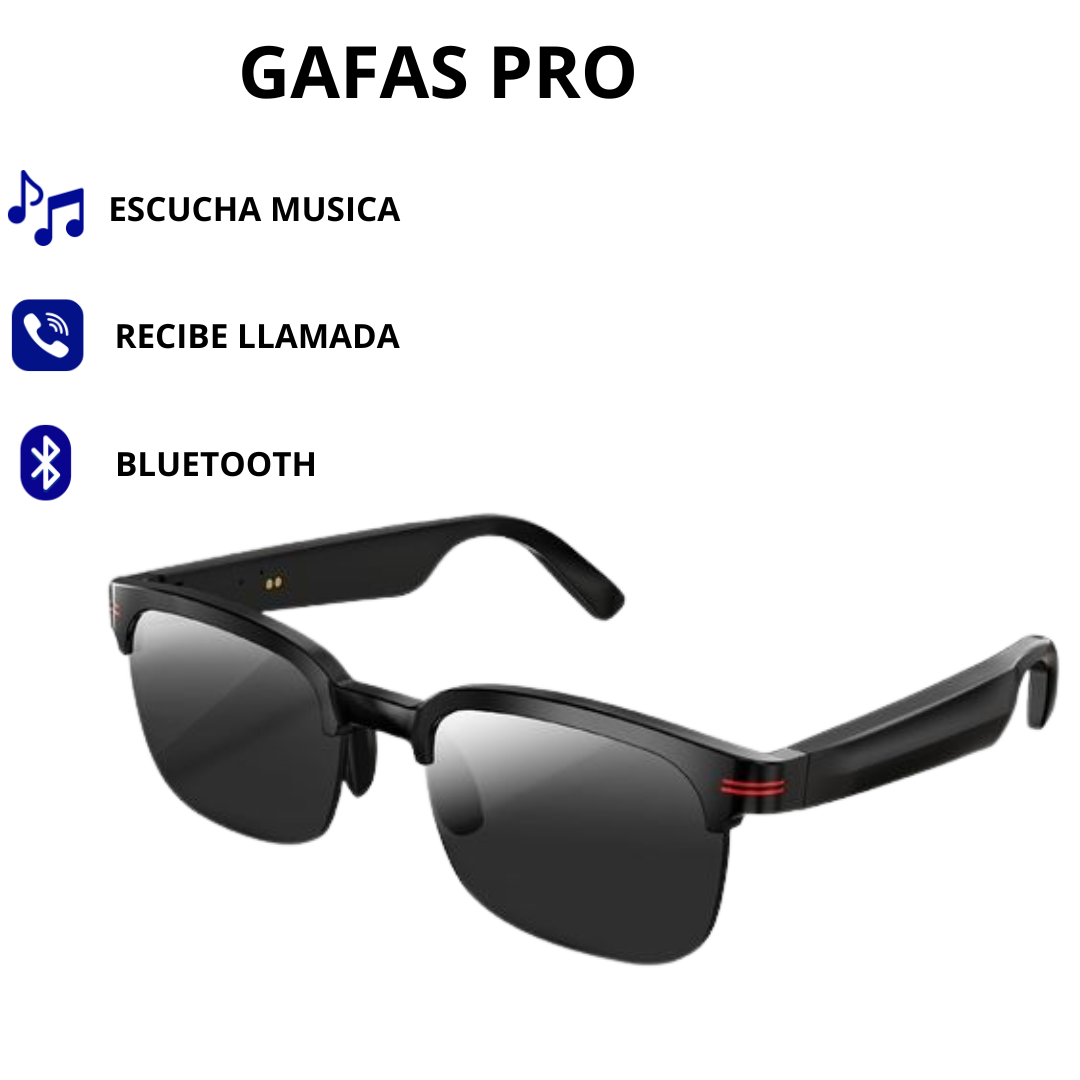 GAFAS INTELIGENTES CON BLUETOOTH