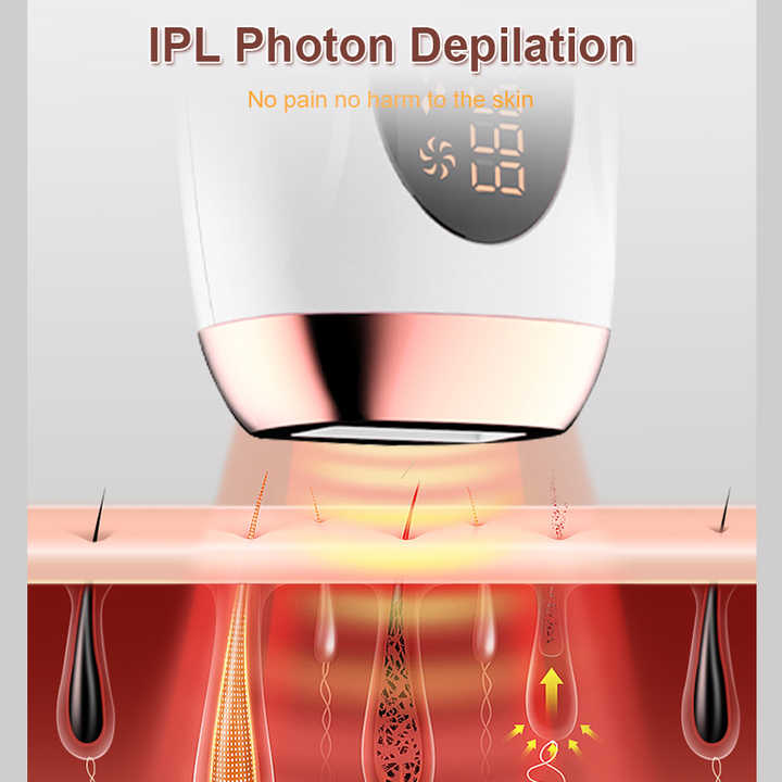 Depiladora Láser IPL Premium | Elimina el vello sin dolor desde casa