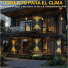 Luz Led Solar Decorativa para Exterior | Recargable, Impermeable y Sin Cables