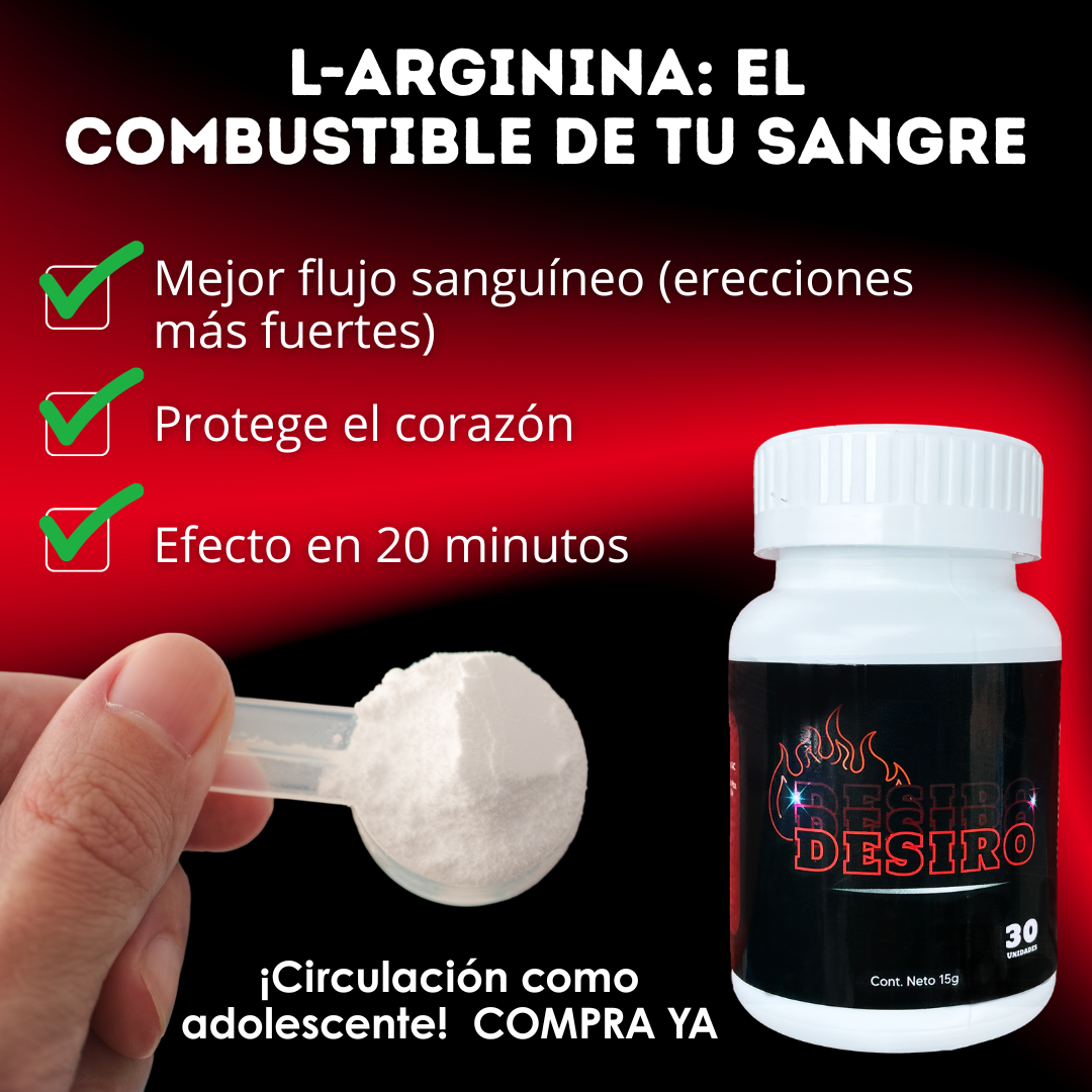 DESIRO Vital+ | Despierta tu Energía y Potencia Sexual al Máximo